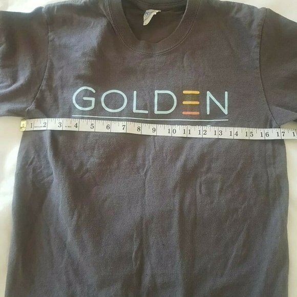Port and company t shirt Size Small  Golden Entertainment Gray  Essential Tee - Picture 9 of 12